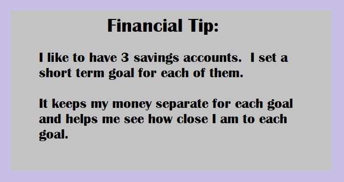financial goals examples